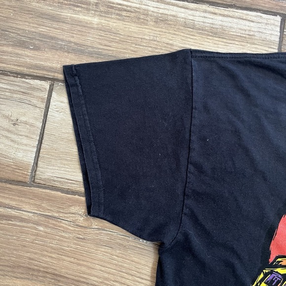 Powell Peralta Skateboards Shirt Mike Frazier Yellow Man Black Mens XLarge - Picture 4 of 13